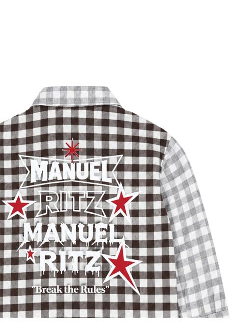 Camicia neonato grigia in cotone Manuel Ritz | 4505GRIGIO
